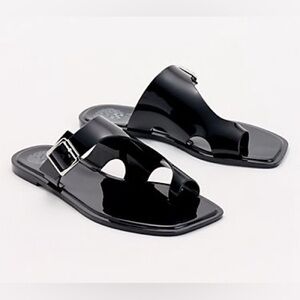 ✨NIB Vince Camuto Jicarlie Jelly Slide Sandals | Black | Size 9✨